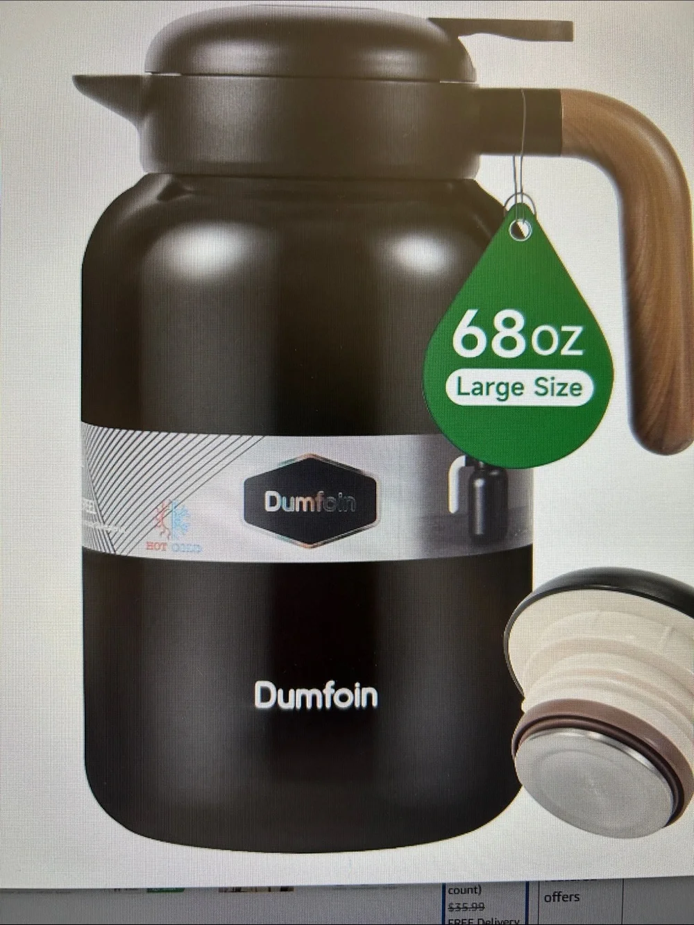 Dumfoin coffee carafe